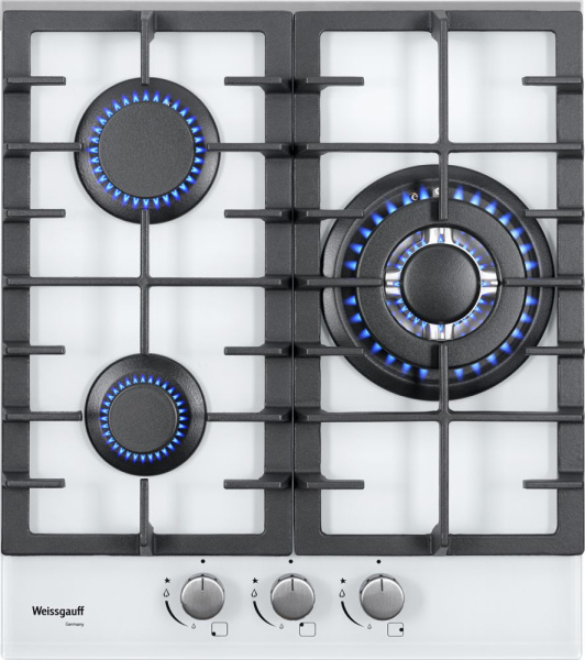 Газовая варочная поверхность Weissgauff HGG 451 WFh белый