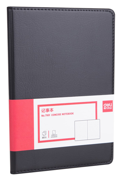 Блокнот Deli 7901 A5 80л ассорти
