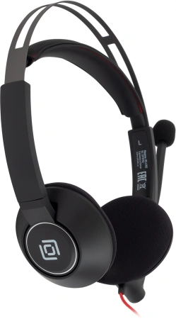 Наушники с микрофоном Оклик HS-L905 черный накладные (1978702)