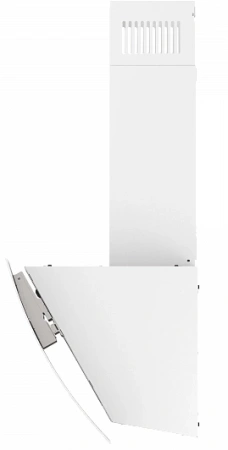 Вытяжка каминная Elikor Wave WH 50 белый управление: сенсорное (1 мотор)