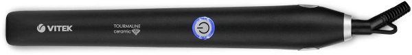 Выпрямитель Vitek VT-8404 35Вт черный макс.темп.:220С покрытие:керамико-турмалиновое