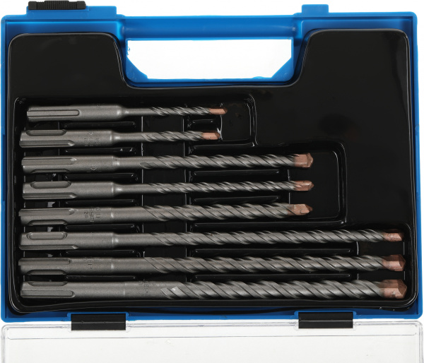 Набор буров Зубр 29314-H8 по бетону/кирпичу/камню (8пред.) для перфораторов