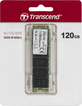 Накопитель SSD Transcend SATA III 120Gb TS120GMTS820S M.2 2280