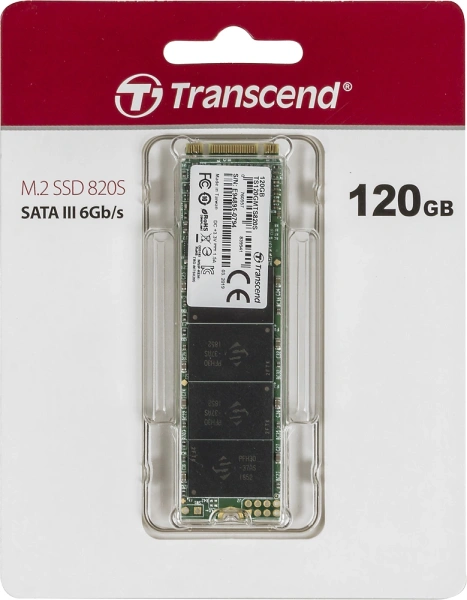 Накопитель SSD Transcend SATA III 120Gb TS120GMTS820S M.2 2280