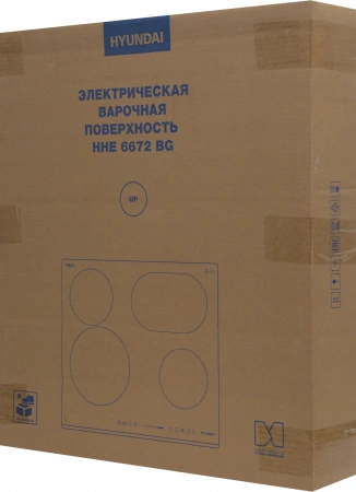 Варочная поверхность Hyundai HHE 6672 BG черный