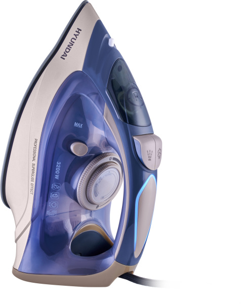 Утюг Hyundai H-SI02510 3200Вт темно-синий/розовое золото