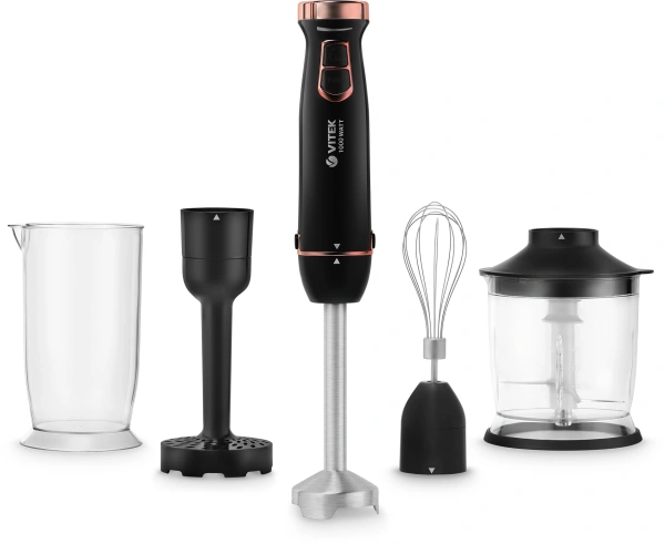 Блендер погружной Vitek VT-3402 1000Вт разноцветный