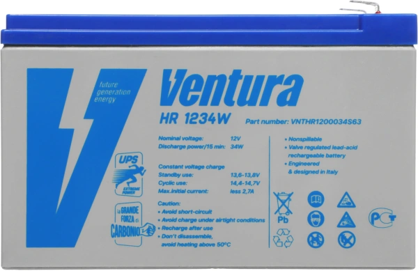 Батарея для ИБП Ventura HR 1234W 12В 9Ач