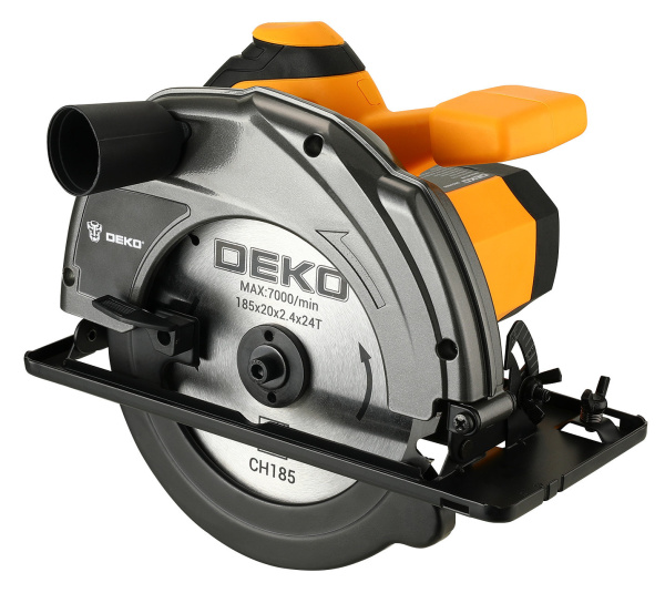 Циркулярная пила (дисковая) Deko DKCS1800 1800Вт (ручная)