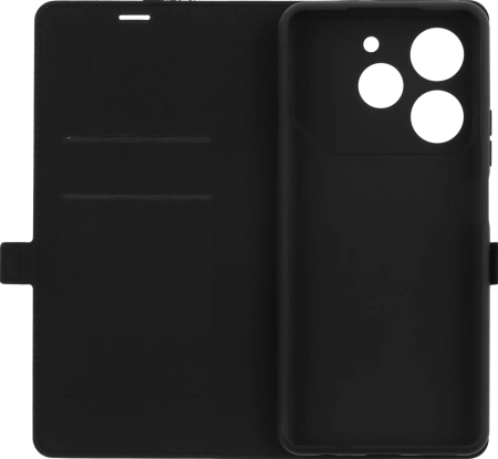 Чехол (флип-кейс) BoraSCO для Tecno Pova 6 Neo Book Case черный (73312)