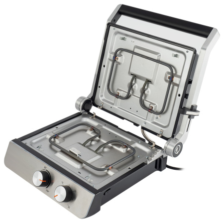 Электрогриль Hyundai HYG-5047 2200Вт черный/черный