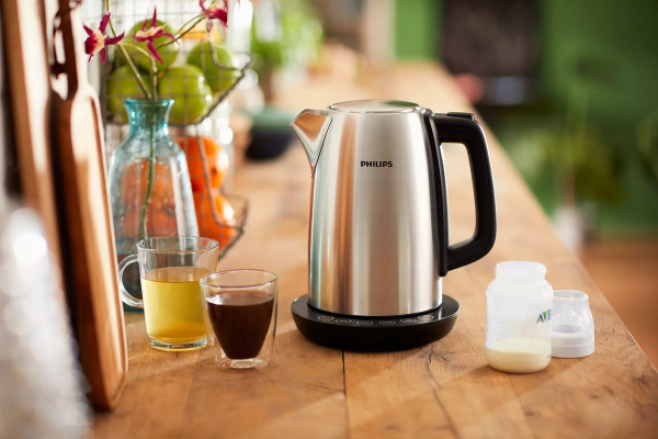 Чайник электрический Philips HD9359 1.7л. 2200Вт нержавеющая сталь (корпус: металл)