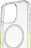 Чехол (клип-кейс) uBear для Apple iPhone 16 Pro Fusion with MagSafe лайм (CS443LM63PFS-I24M)