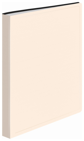 Папка с 100 прозр.вклад. Бюрократ DeLuxe DLVBOX100MILK A4 пластик 0.7мм молочный в коробе