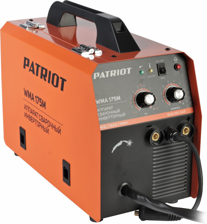 Сварочный полуавтомат Patriot WMA 175 M инвертор MIG-MAG/ММА 6.7кВт