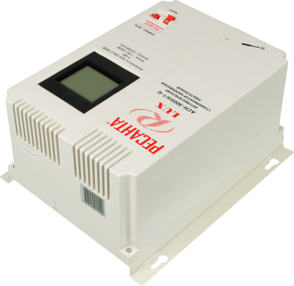 Стабилизатор напряжения Ресанта АСН-5000Н/1-Ц однофазный серый (63/6/16)