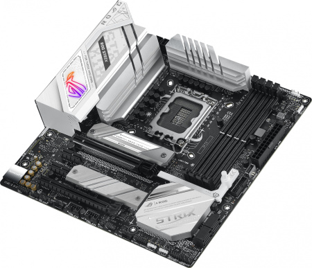 Материнская плата Asus ROG STRIX B760-G GAMING WIFI Soc-1700 Intel B760 4xDDR5 mATX AC`97 8ch(7.1) 2