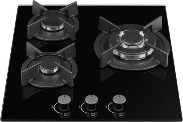Газовая варочная поверхность Weissgauff HGG 451 BGh Nano черный