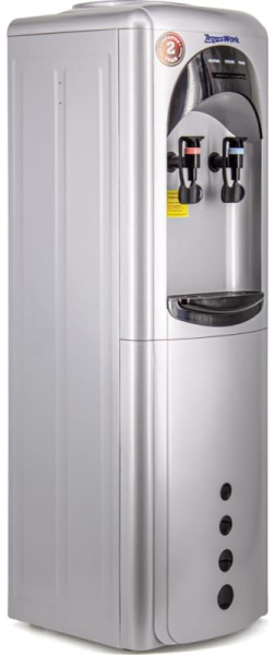 Кулер Aqua Work 17LDR напольный электронный серебристый/черный