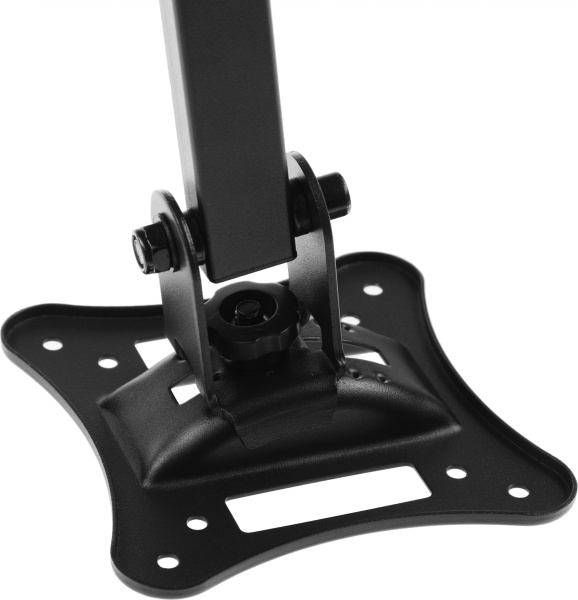 Кронштейн для телевизора Ultramounts UM895 черный 13"-27" макс.15кг настенный поворотно-выдвижной и наклонный