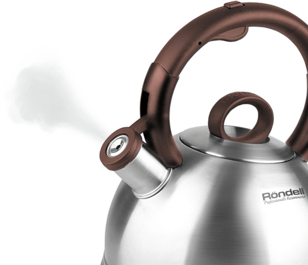 Чайник металлический Rondell Kortado RDS-1035 2.4л. стальной