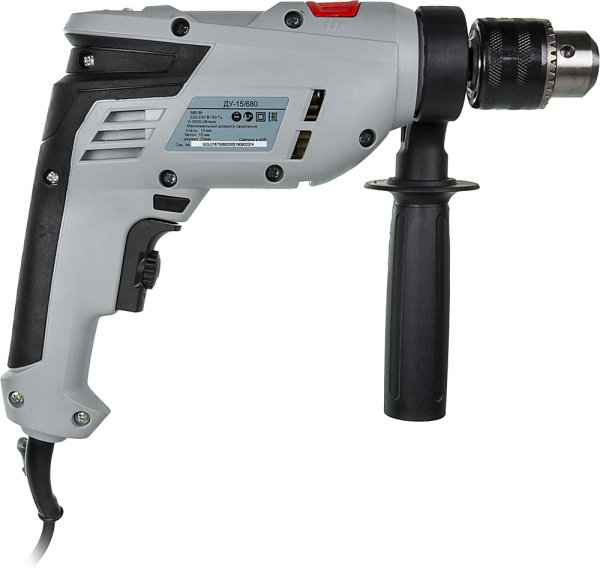 Дрель ударная Ресанта ДУ-15/680 680Вт патрон:кулачковый реверс (75/8/2)