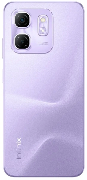 Смартфон Infinix X6531B Hot 50i 128Gb 4Gb фиолетовый моноблок 3G 4G 2Sim 6.78" 720x1600 Android 14 48Mpix 802.11 a/b/g/n/ac NFC GPS GSM900/1800 GSM1900 TouchSc Protect FM microSD max2048Gb