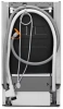 Посудомоечная машина Electrolux ESS42220SW белый (узкая)