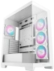 Корпус Deepcool CG580 4F WH белый без БП ATX 8x120mm 3x140mm 1xUSB3.0 audio bott PSU