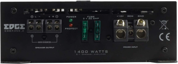 Усилитель автомобильный Edge EDBX350.2-E1 двухканальный