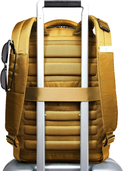 Рюкзак Piquadro Orion CA6620S136/G горчичный ткань/натур.кожа