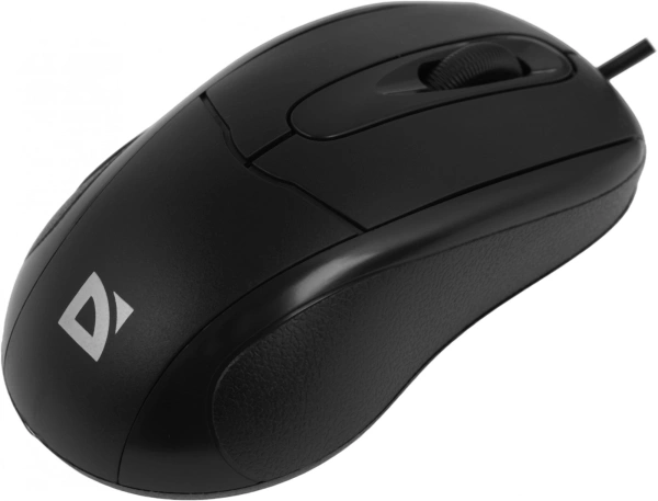 Мышь Defender Standard MB-580 черный оптическая 1000dpi USB 3but (52580)