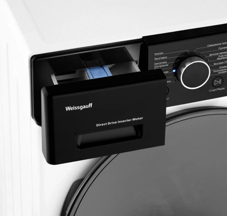 Стиральная машина Weissgauff WM 4926 Direct Drive Inverter класс: A+++ загр.фронтальная макс.:6кг белый инвертер