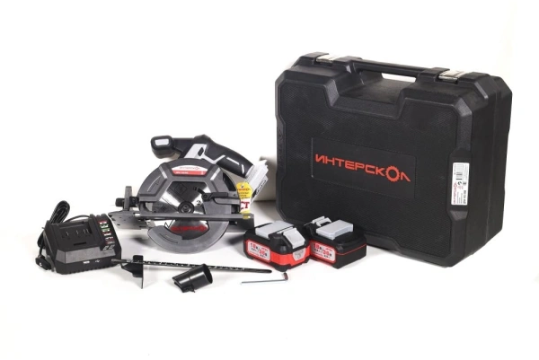 Циркулярная пила (дисковая) Интерскол ДПА-165/36В (ручная) D диска.:165мм (817.2.2.70)