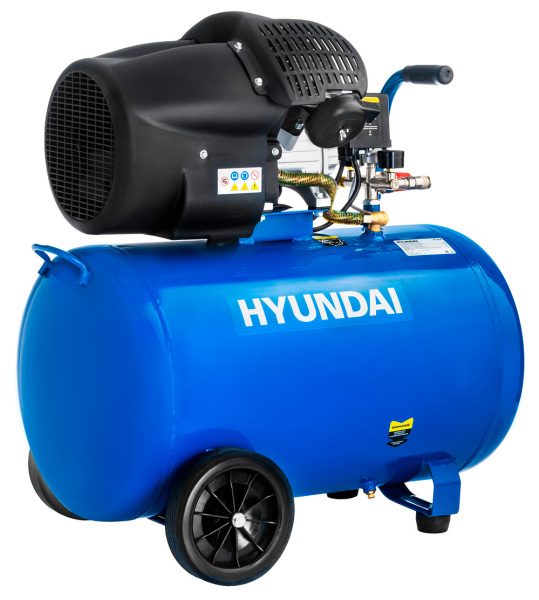 Компрессор поршневой Hyundai HYC 40100 масляный 400л/мин 100л 2200Вт