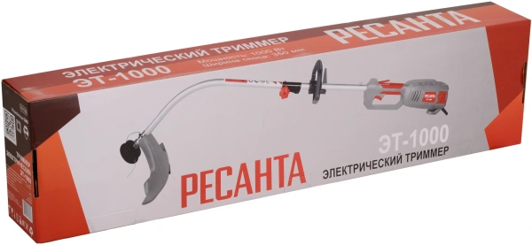 Триммер электрический Ресанта ЭТ-1000 1000Вт разбор.штан. реж.эл.:леска