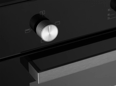 Духовой шкаф Газовый Weissgauff WGO 706 черное стекло