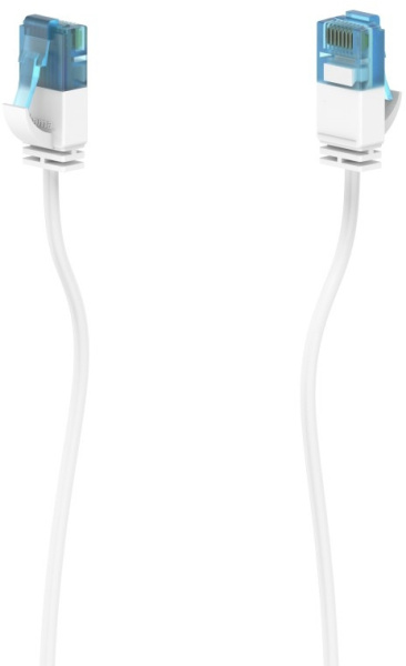 Кабель Hama H-200689 RJ-45 (m) RJ-45 (m) 1.5м (00200689) белый плоский