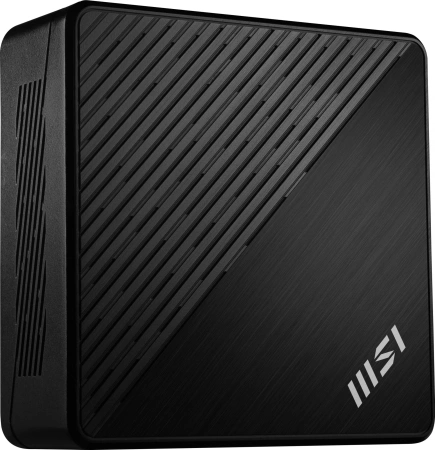 Неттоп MSI Cubi 5 12M-013RU i5 1235U (1.3) 16Gb SSD512Gb Iris Xe Windows 11 Professional 2.5xGbitEth+1xGbitEth WiFi BT 65W черный (9S6-B0A811-298)