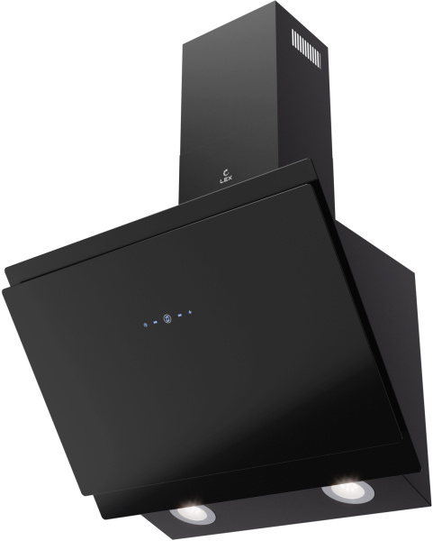 Вытяжка каминная Lex Furia 600 черный управление: сенсорное