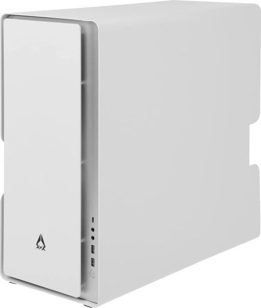 Корпус Azza Cast белый без БП ATX 1x120mm 2xUSB3.0 1xUSB3.1 audio bott PSU