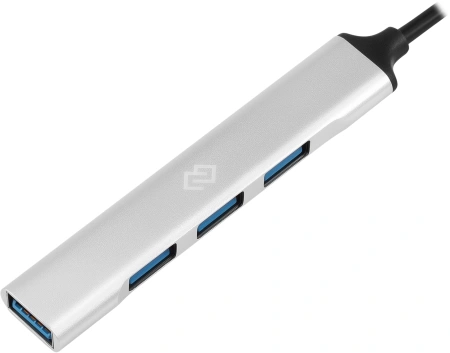 Разветвитель USB-C+ USB-A Digma DHUB-4USB-AC-2.0 4порт. черный
