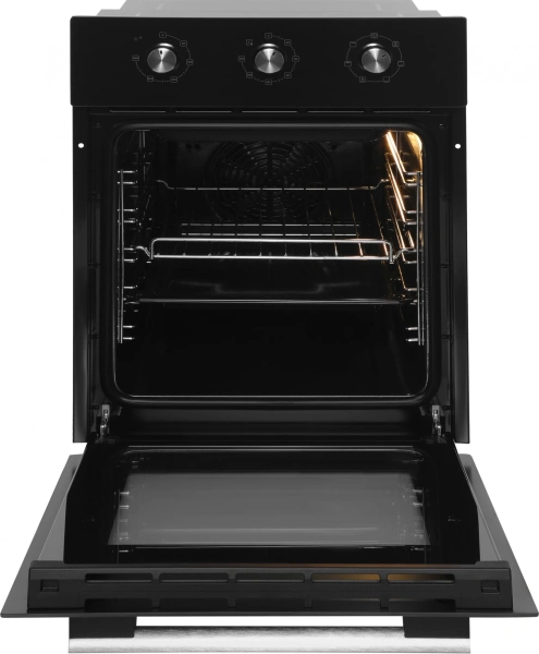 Духовой шкаф Электрический Hyundai HEO 45311 BG черный