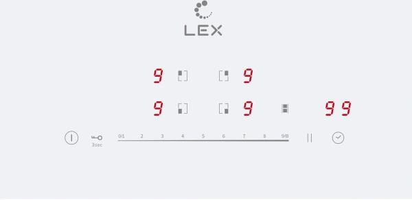 Индукционная варочная поверхность Lex EVI 641A WH белый