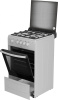 Плита Газовая Darina 1B1 GM 441 008 W белый реш.чугун
