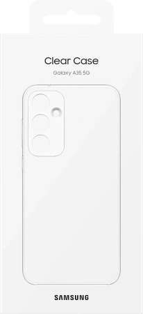 Чехол (флип-кейс) Samsung для Samsung Galaxy A35 Clear Case A35 прозрачный (EF-QA356CTEGRU)