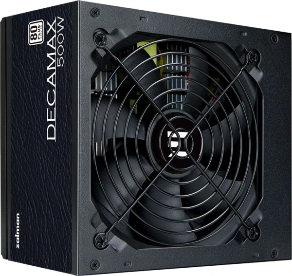 Блок питания Zalman ATX 500W ZM500-LX3 80+ (20+4pin) APFC 120mm fan 4xSATA RTL