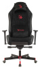 Кресло игровое A4Tech Bloody GC-450 черный текстиль/эко.кожа с подголов. крестов. металл черный