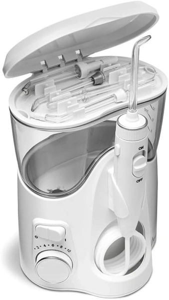Ирригатор Waterpik WP-160 Ultra Plus импульсн. 7насад. белый