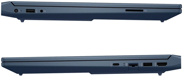 Ноутбук HP Victus 15-fb2009ci Ryzen 5 8645HS 16Gb SSD512Gb NVIDIA GeForce RTX 3050 6Gb 15.6" IPS FHD (1920x1080) Free DOS blue WiFi BT Cam (A1WD6EA)